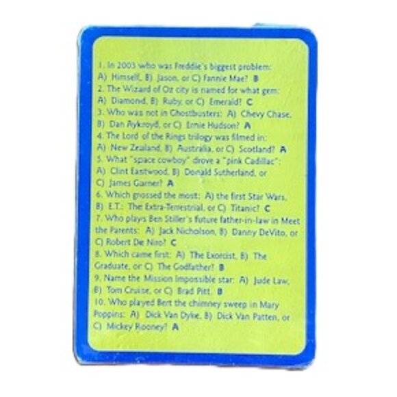 Kids Trivia Game Cards - Set of Four (4) - Picture 4 of 6